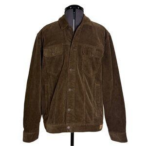 JEREMIAH American Legacy brown Corduroy Trucker Jacket NWT